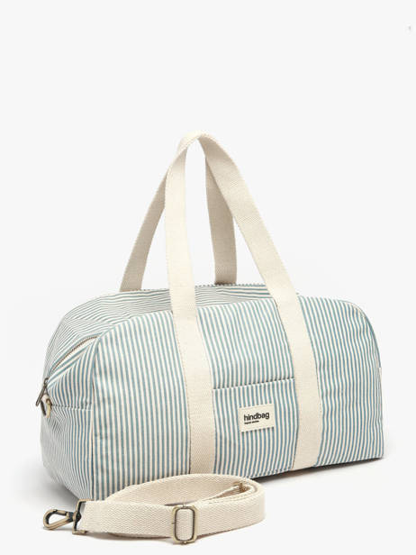 Shoulder Bag Rayures Cotton Hindbag Blue rayures RA other view 2