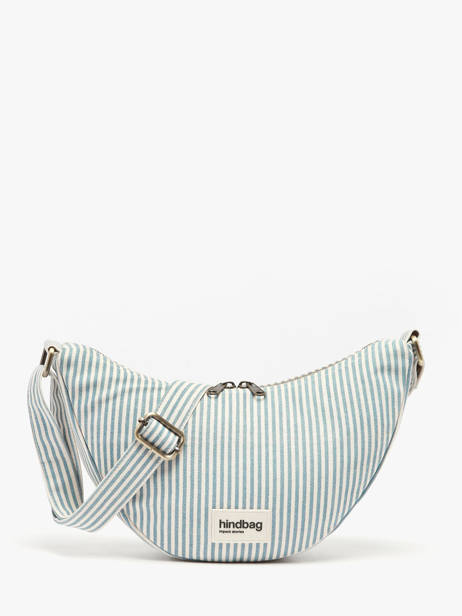 Crossbody Bag Rayures Cotton Hindbag Blue rayures RA