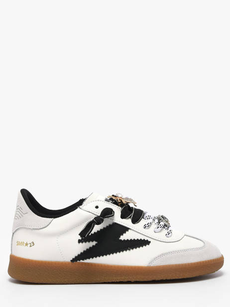 Sneakers Emily In Leather Semerdjian White women EMILY118