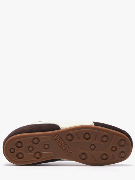 Sneakers In Leather Puma Brown women 40445601 other view 4