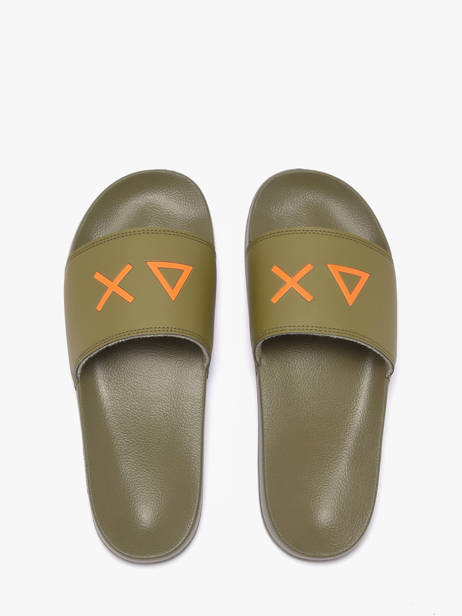 Flip Flops Sun68 Green men X3611019