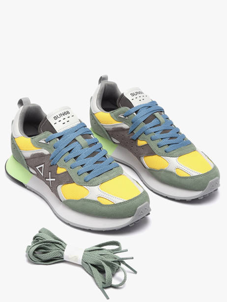Sneakers Sun68 Green men Z3611884 other view 1