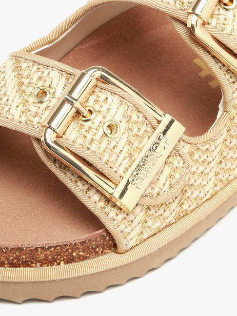 Sandals Colors of california Gold women CBIOW600 other view 2