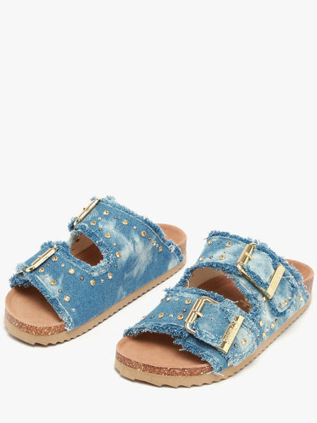 Sandals Colors of california Blue women CBIO406N other view 1