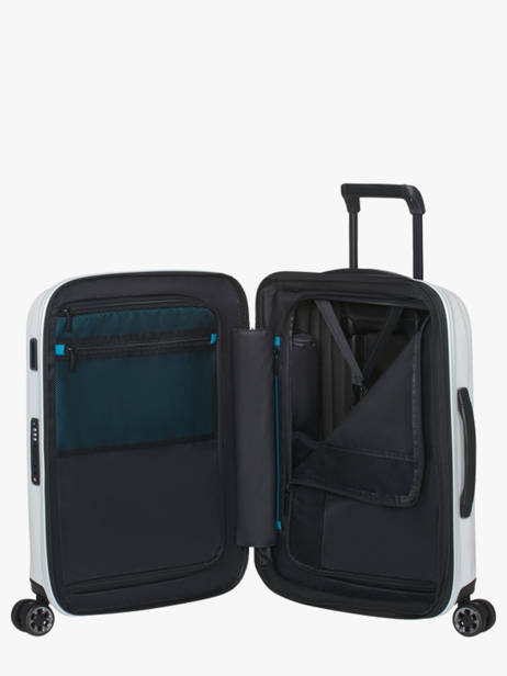 Valise Cabine Extensible Samsonite Blanc nexis 158240 vue secondaire 3