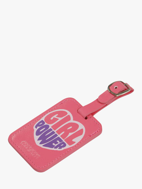 Luggage Tag American tourister Pink american tourist.ta 160234 other view 1