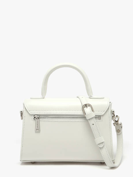 Small Leather Suave Crossbody Bag Lancaster White suave even 16 other view 3