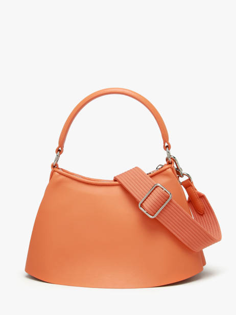 Sac Porté épaule Lenglen Cuir Lacoste Orange lenglen NU5011DP vue secondaire 3