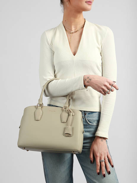 Sac Porté Main Dune Polyurethane David jones Beige dune CM7252 vue secondaire 1