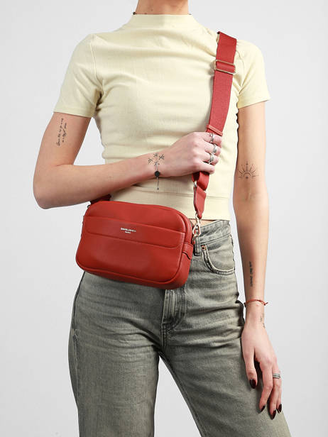 Sac Bandoulière Alpes David jones Orange alpes CM7397 vue secondaire 1