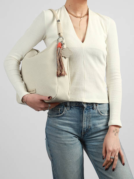 Shoulder Bag Grigri Polyurethane David jones White grigri CM8384 other view 1