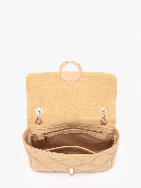 Sac Bandoulière Moon Lin Vanessa bruno Jaune moon 70V40533 vue secondaire 3