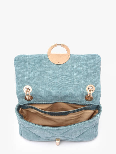 Crossbody Bag Moon Linen Vanessa bruno Blue moon 70V40326 other view 2