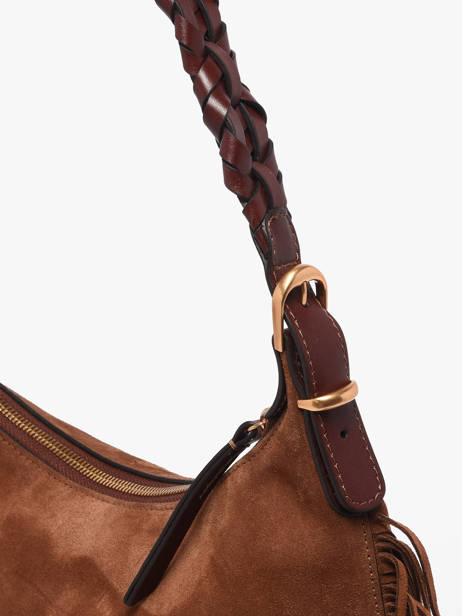 Sac Porté épaule Jess Cuir Vanessa bruno Marron jess 32V40916 vue secondaire 5