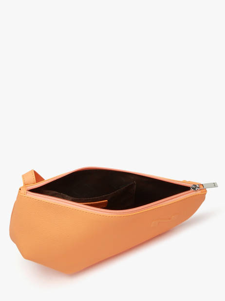 Leather Crossbody Bag Large City Perle Nathan baume Orange n city 1 other view 4