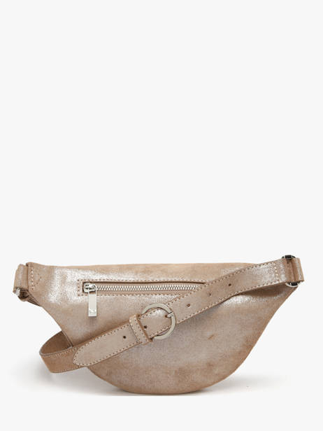 Leather Small Derby Glitter Belt Bag Nathan baume Brown n city 25GT other view 5