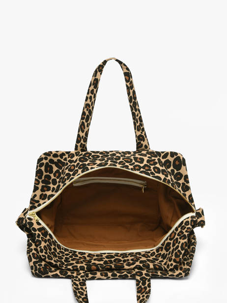 Recycled Cotton Sauval City Bag Rivedroite Brown forever wild SAUVAFOR other view 3