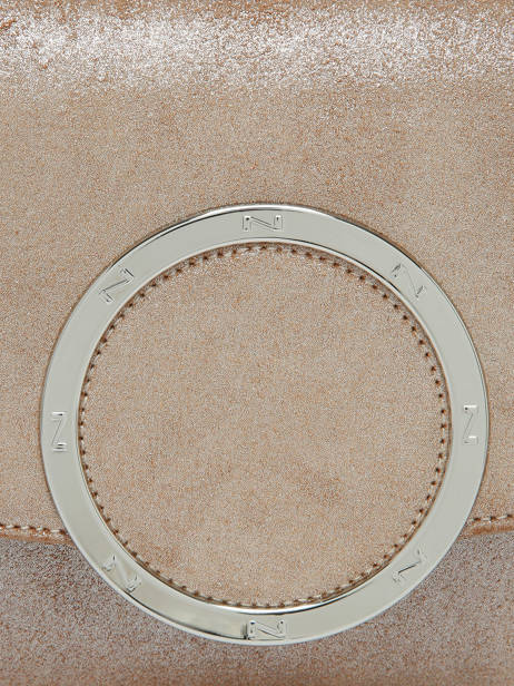 Leather Hiro Glitter Shoulder Bag Nathan baume Brown ginkgo 7GT other view 3