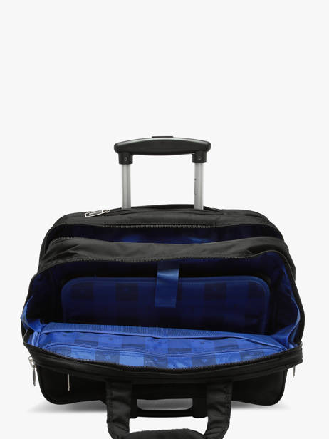 Pilot Case On Wheels Snowball Black business 68145 other view 4