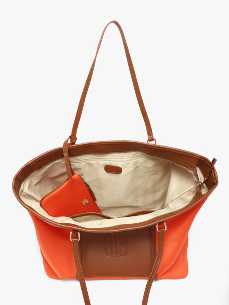 Sac Porté épaule L Fran Nylon Laurent david Orange ld bags 887 vue secondaire 3