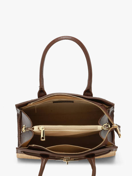 Satchel Capri Milano Brown capri CP23114 other view 3