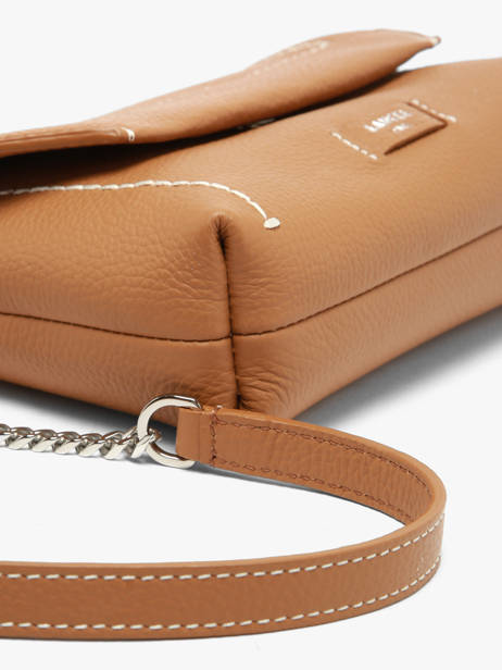 Leather Ninon Soft Crossbody Bag Lancel Brown ninon A14030 other view 3