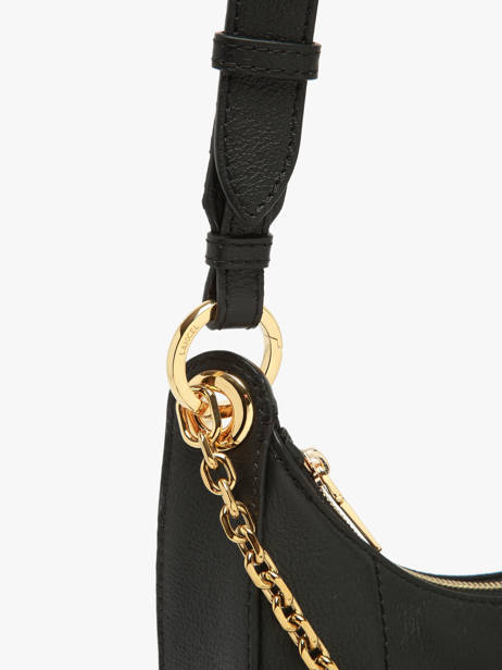 Shoulder Bag Croisette Leather Lancel Black croisette A13987 other view 3