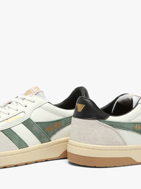 Sneakers In Leather Gola White men CMB336IN other view 3