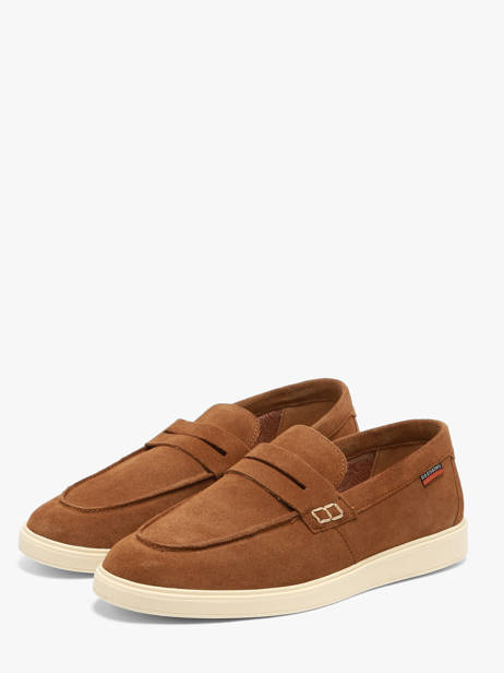 Moccasins In Leather Redskins Brown men AMARI other view 1