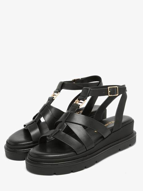 Sandales En Cuir Tamaris Noir women 46 vue secondaire 1