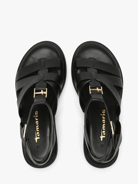 Sandales En Cuir Tamaris Noir women 46 vue secondaire 3