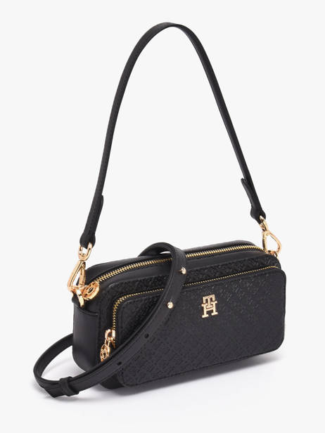 Sac Bandoulière Th Daily Polyester Tommy hilfiger Noir th daily AW18414 vue secondaire 2