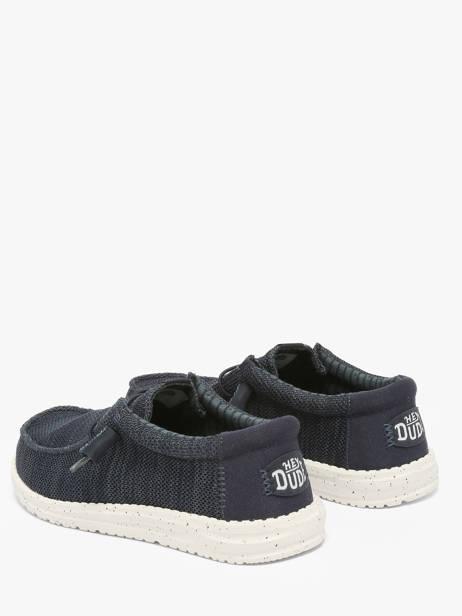 Moccasins Hey dude Blue men 41898 other view 3