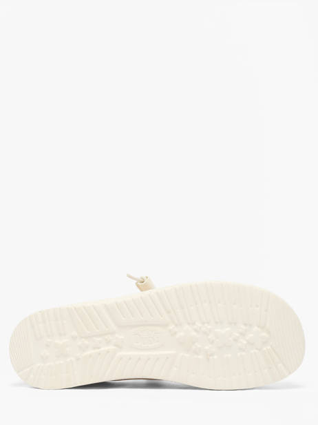 Moccasins Wendy Stretch Sox Hey dude Beige women 41878 other view 4