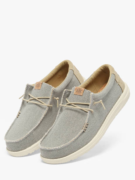 Moccasins Wally Braided Hey dude Blue men 40003 other view 1