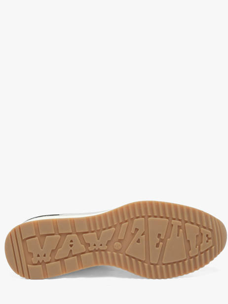 Sneakers Viroum In Leather Mam'zelle White women CSIJK67 other view 4