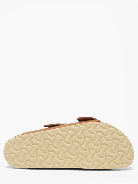 Slippers Arizona Big Buckle Birkenstock Brown women 1011073 other view 4