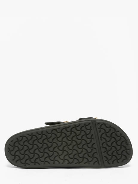 Slippers In Leather Birkenstock Black women 1029353 other view 4