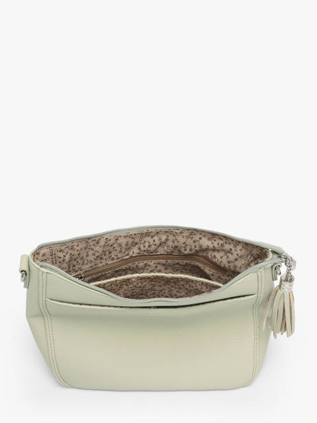Shoulder Bag Grained Miniprix Green grained F8575 other view 1
