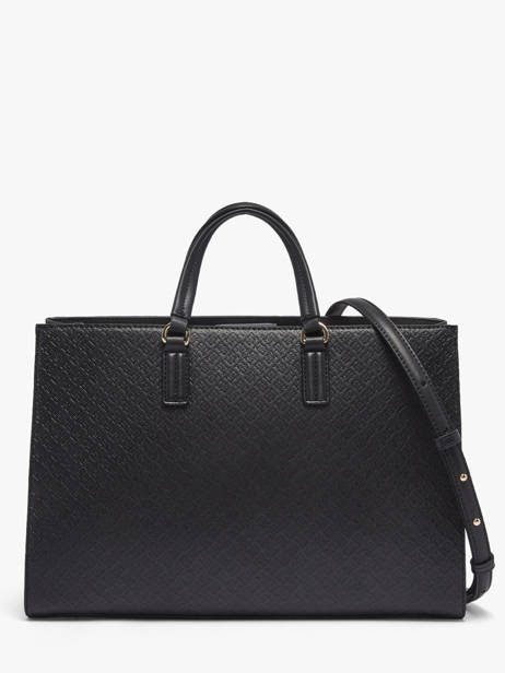 Sac Porté Main Th Daily Polyester Tommy hilfiger Noir th daily AW18418 vue secondaire 4