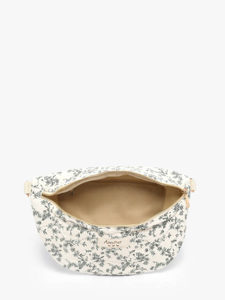 Sac Banane Miniprix Blanc amour S047 vue secondaire 1