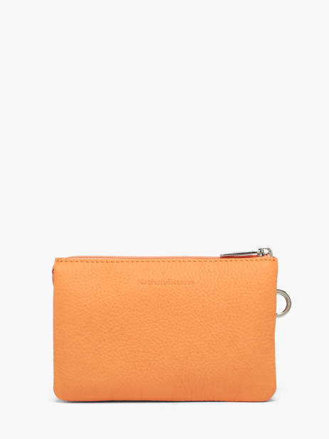 2-compartment Original Leather N Pouch Nathan baume Orange original n 283N other view 2