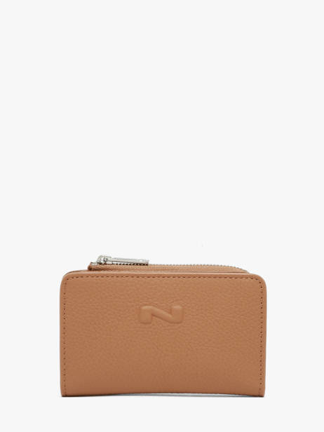 Card Holder Leather Nathan baume Brown original n 218N