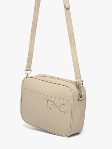 Leather N City Leuven Crossbody Bag Nathan baume Beige n city 7 other view 2