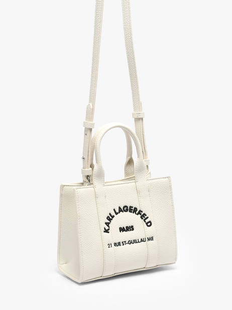 Xs Leather Rsg Crossbody Bag Karl lagerfeld White rsg B1W30042 other view 1