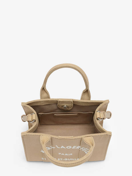 Shoulder Bag Rsg Cotton Karl lagerfeld Beige rsg A1W50118 other view 2