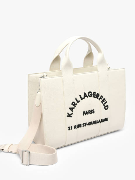 Satchel Rsg Leather Karl lagerfeld White rsg B1W30041 other view 1