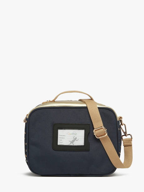 1 Compartment Lunch Bag Cameleon Blue vintage fantasy PBVGBL24 other view 3