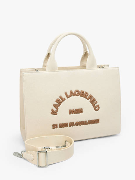 Satchel Rsg Cotton Karl lagerfeld Beige rsg B2W50010 other view 1