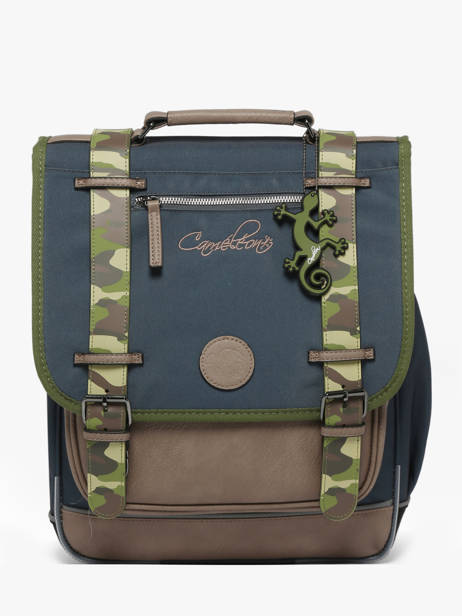 Sac à Dos 2 Compartiments Cameleon Bleu vintage urban PBVBSD39